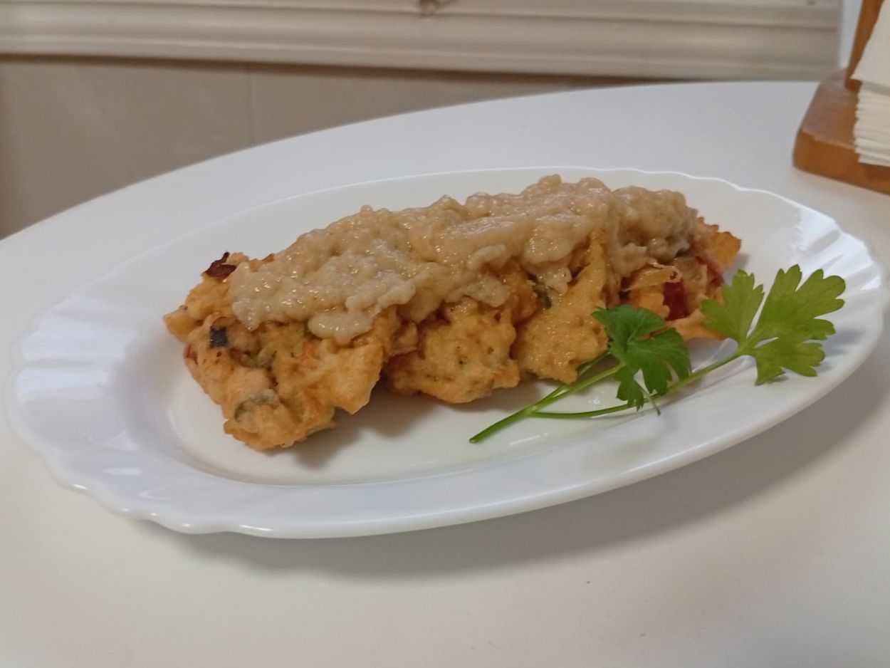 Huevos tontos de la huerta, receta ganadora de la categoria grupal del V concurso